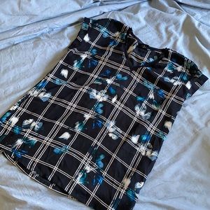 BUSINESS CASUAL 👚💼 NWOT TAGS BLUE BLOUSE 🦋🦋